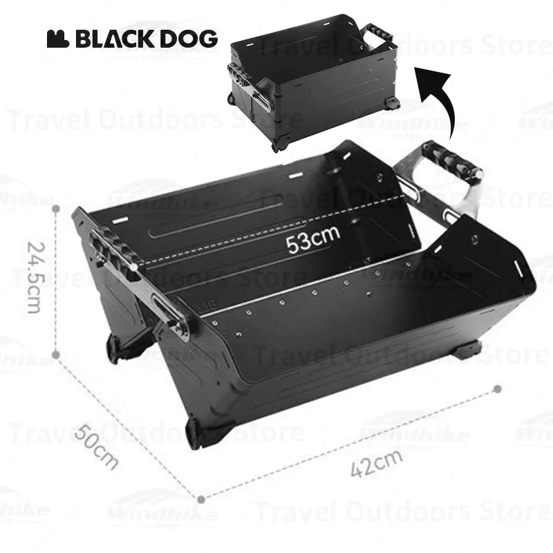 Naturehike-BLACKDOG Outdoor Folding Storage Box 25L Large Capacity Storage Box Camping Equipment Steel Tools Kitchenware Box
Naturehike-BLACKDOG Outdoor Folding Storage Box 25L Large Capacity Storage Box Camping Equipment Steel Tools Kitchenware Box