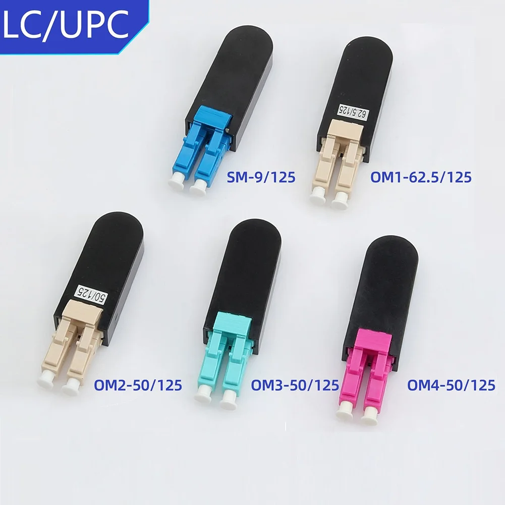 Fiber Loop Back SC/UPC LC/UPC Fiber Optical Loopback Adapter Single Mode SM/MM OM3 OM4 Double SC Optical Fiber Connector
Fiber Loop Back SC/UPC LC/UPC Fiber Optical Loopback Adapter Single Mode SM/MM OM3 OM4 Double SC Optical Fiber Connector