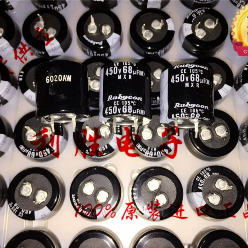 10PCS-100PCS 68UF 450V Japanese Ruby RUBYCON Electrolytic Capacitor 450V68UF 25X25 MXR
10PCS-100PCS 68UF 450V Japanese Ruby RUBYCON Electrolytic Capacitor 450V68UF 25X25 MXR