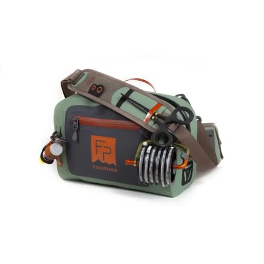 Fishing waist pack for fly fishing, eco-yucca material, yucca color, waterproof and submersible design
Fishing waist pack for fly fishing, eco-yucca material, yucca color, waterproof and submersible design