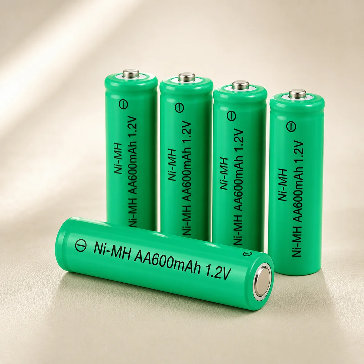 Rechargeable AA NiMH Battery 1.2V 600mAh Reliable Power Cell for Solar Garden Lights LED Torch Shaver Wireless Mouse Microphone
Rechargeable AA NiMH Battery 1.2V 600mAh Reliable Power Cell for Solar Garden Lights LED Torch Shaver Wireless Mouse Microphone
