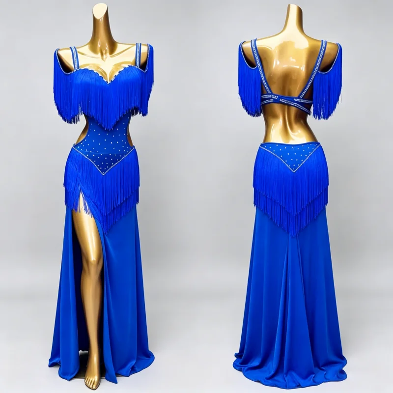 Elegant Belly Dancer Performance Costume Customized Senior Sling Bra AB Stones Tassel Dress Oriental Dance Competition Dresses
Elegant Belly Dancer Performance Costume Customized Senior Sling Bra AB Stones Tassel Dress Oriental Dance Competition Dresses