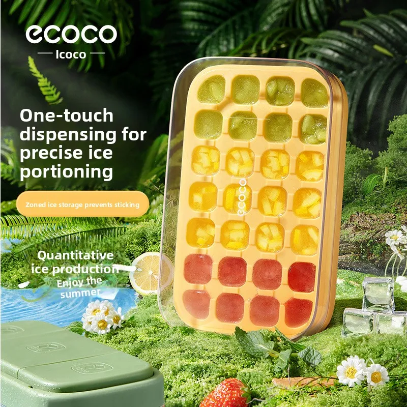 Ice cube mold food grade quantitative pressing ice grid home refrigerator homemade ice box frozen ice cube artifact
Ice cube mold food grade quantitative pressing ice grid home refrigerator homemade ice box frozen ice cube artifact