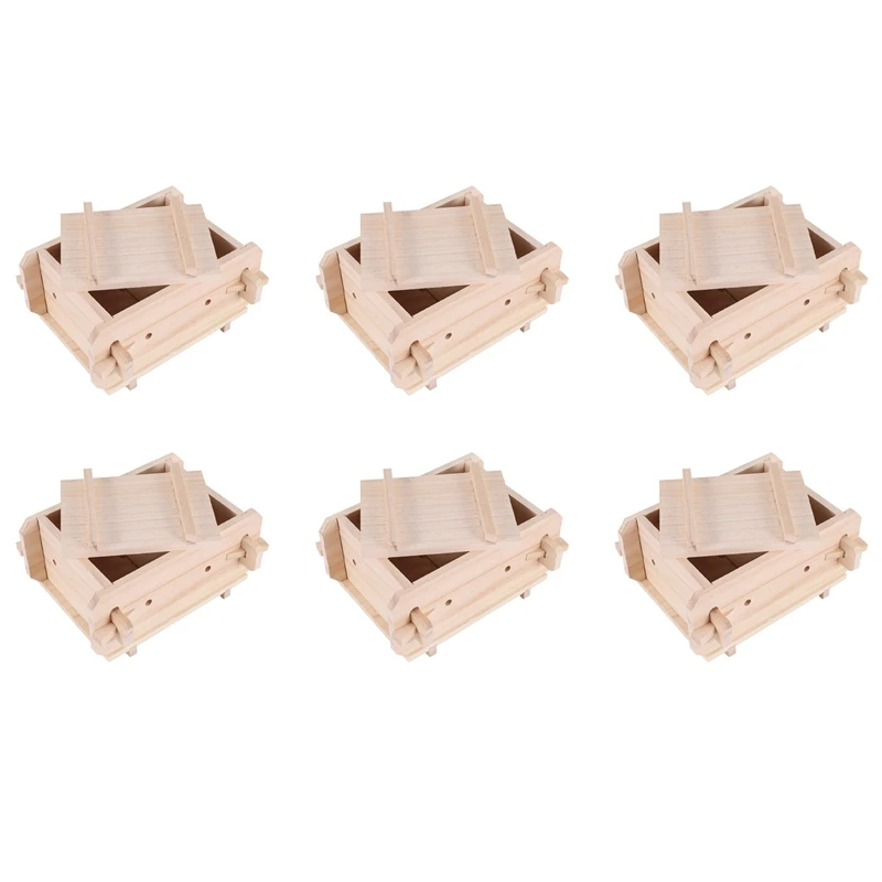 6X Tofu Mold Tool,Removable Wooden Press Box,Home Kitchen Tofu Maker Press Mold Kit For DIY Tofu Mold Cooking Handmade
6X Tofu Mold Tool,Removable Wooden Press Box,Home Kitchen Tofu Maker Press Mold Kit For DIY Tofu Mold Cooking Handmade