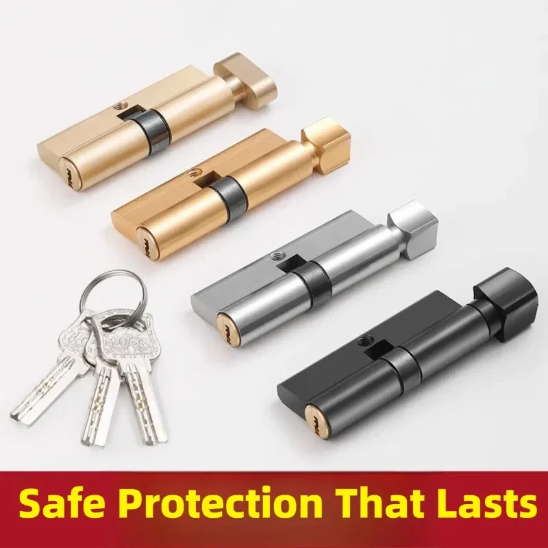 35/35 UPVC Door Lock Cylinder - Aluminum Thumb Turn, Anti-Pick Technology, 3 Included Keys | Essential Home Security Hardware
35/35 UPVC Door Lock Cylinder - Aluminum Thumb Turn, Anti-Pick Technology, 3 Included Keys | Essential Home Security Hardware