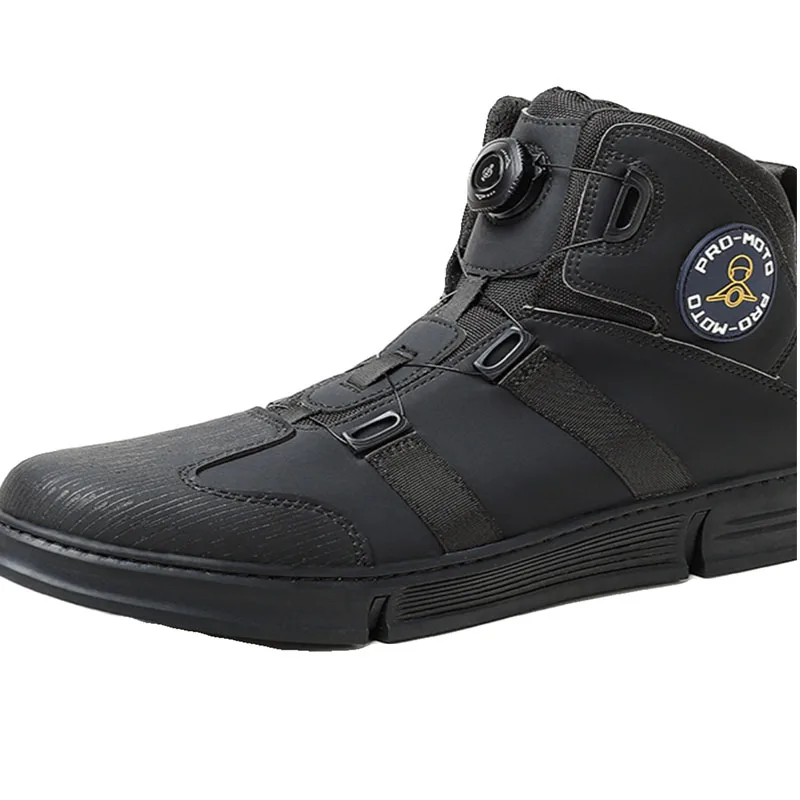 Leather Motorcycle Shoes Men's Genuine Cowhide Motos Protective Ankle Length Short Boots Motocross Breathable Anti Drop Shoes
Leather Motorcycle Shoes Men's Genuine Cowhide Motos Protective Ankle Length Short Boots Motocross Breathable Anti Drop Shoes