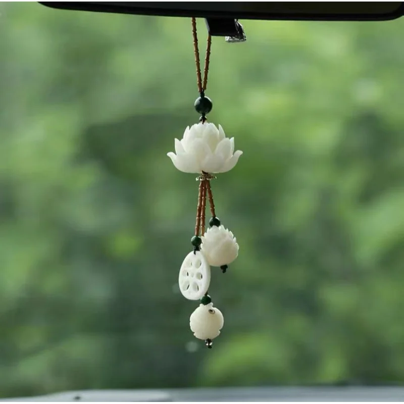 Высококачественная атмосфера Bodhi Lotus, автомобильное подвесное украшение, загрузка автомобиля, внутренние украшения, зеркало заднего вида, подвеска Lukcy Chamr
Высококачественная атмосфера Bodhi Lotus, автомобильное подвесное украшение, загрузка автомобиля, внутренние украшения, зеркало заднего вида, подвеска Lukcy Chamr