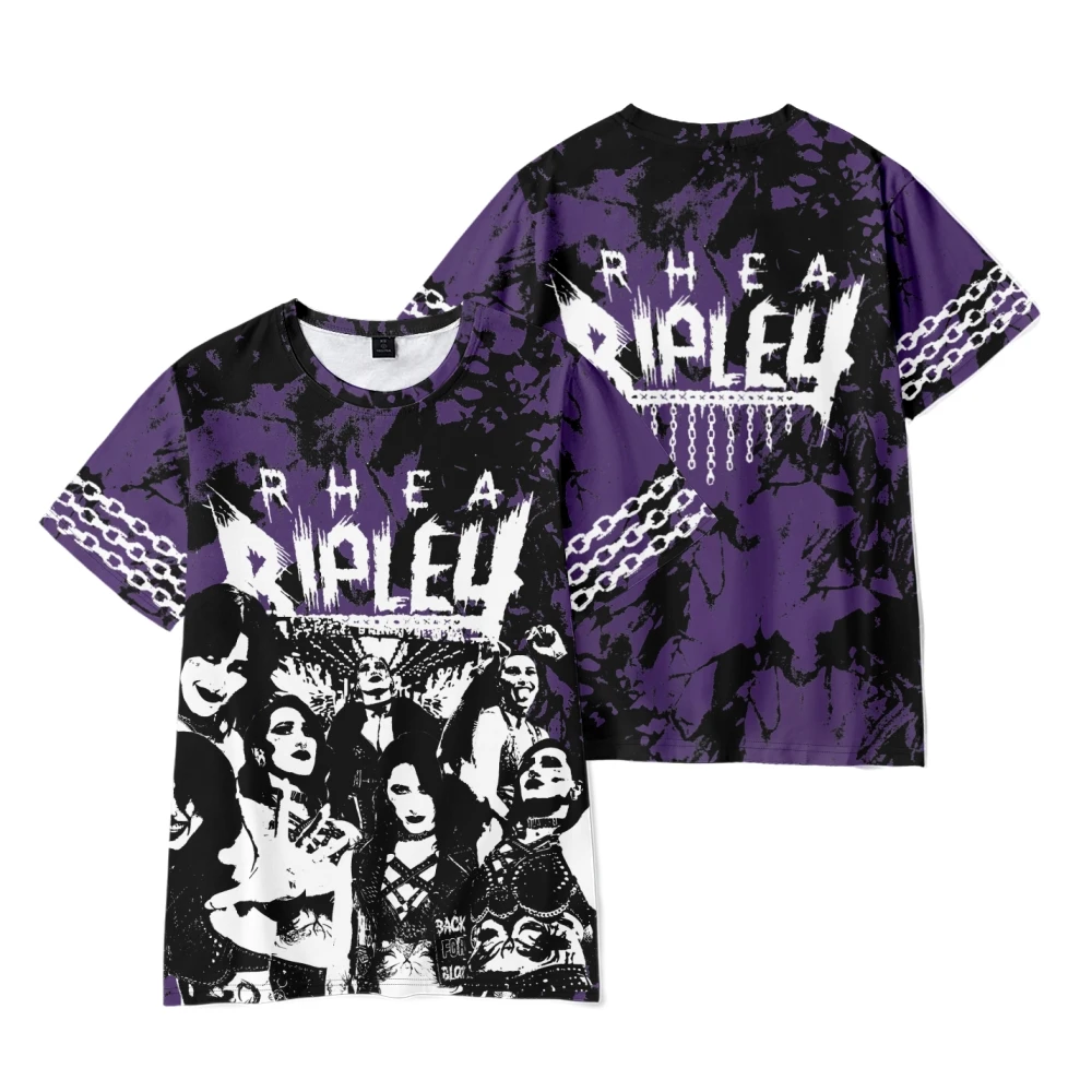 Rhea Ripley Merch T-shirt Merch men's short sleeved women's fun 3D printed T-shirt unisex Harajuku top
Rhea Ripley Merch T-shirt Merch men's short sleeved women's fun 3D printed T-shirt unisex Harajuku top