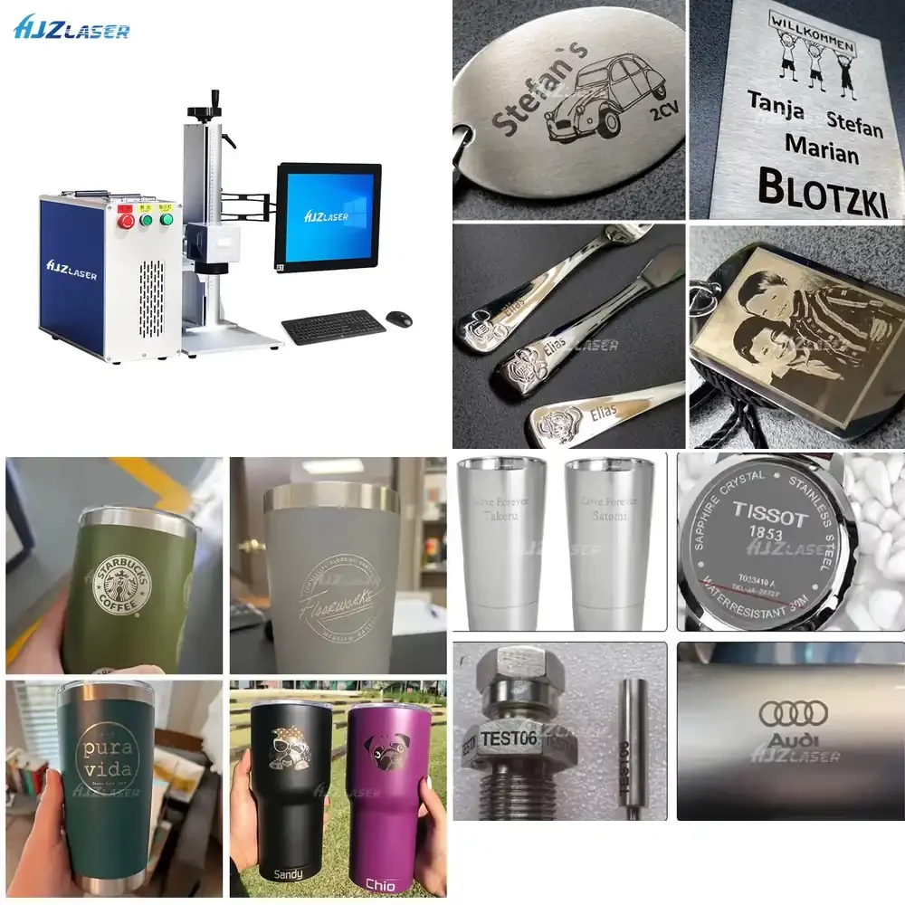 30W JPT MOPA Color Marking Machine Fiber for Metal and Plastic With Rotary
30W JPT MOPA Color Marking Machine Fiber for Metal and Plastic With Rotary
