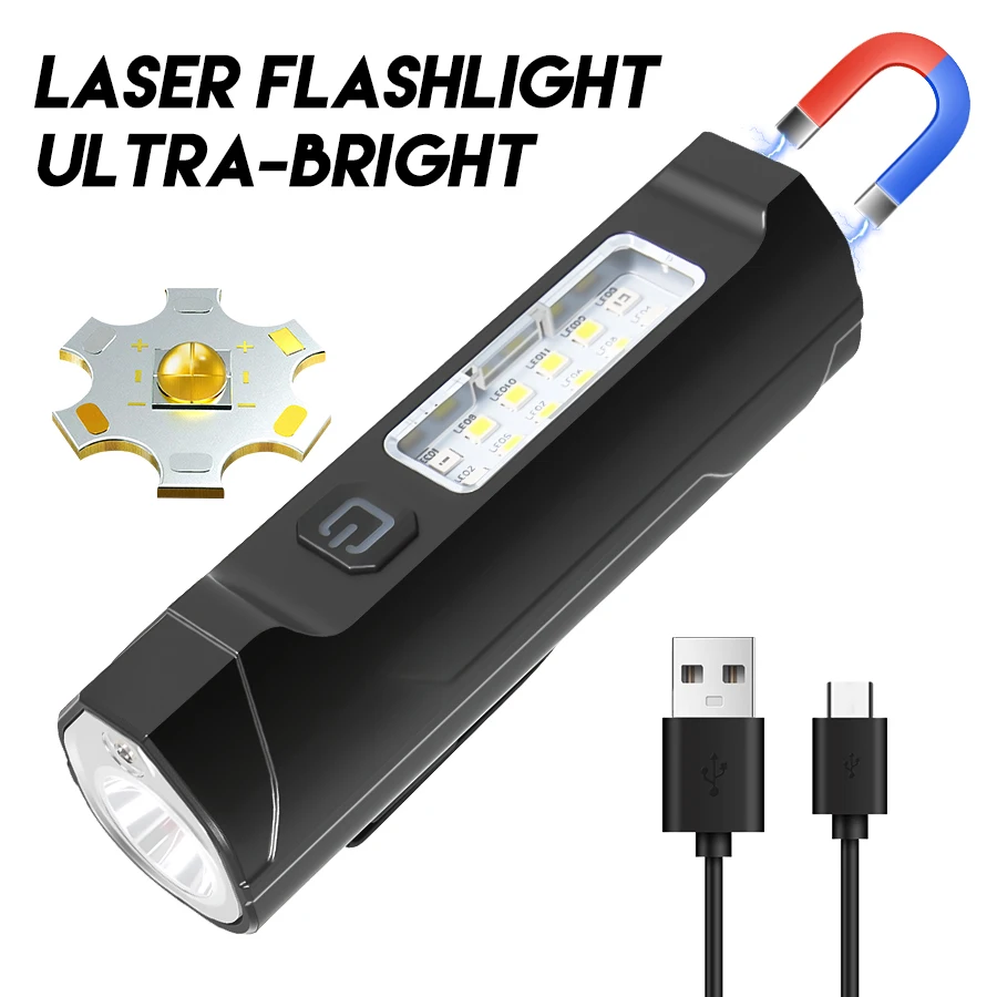 Светодиодный фонарик USB перезаряжаемый магнитный фонарик красный синий вспышка COB прожектор с двойным источником для наружного кемпинга аварийное освещение
Светодиодный фонарик USB перезаряжаемый магнитный фонарик красный синий вспышка COB прожектор с двойным источником для наружного кемпинга аварийное освещение