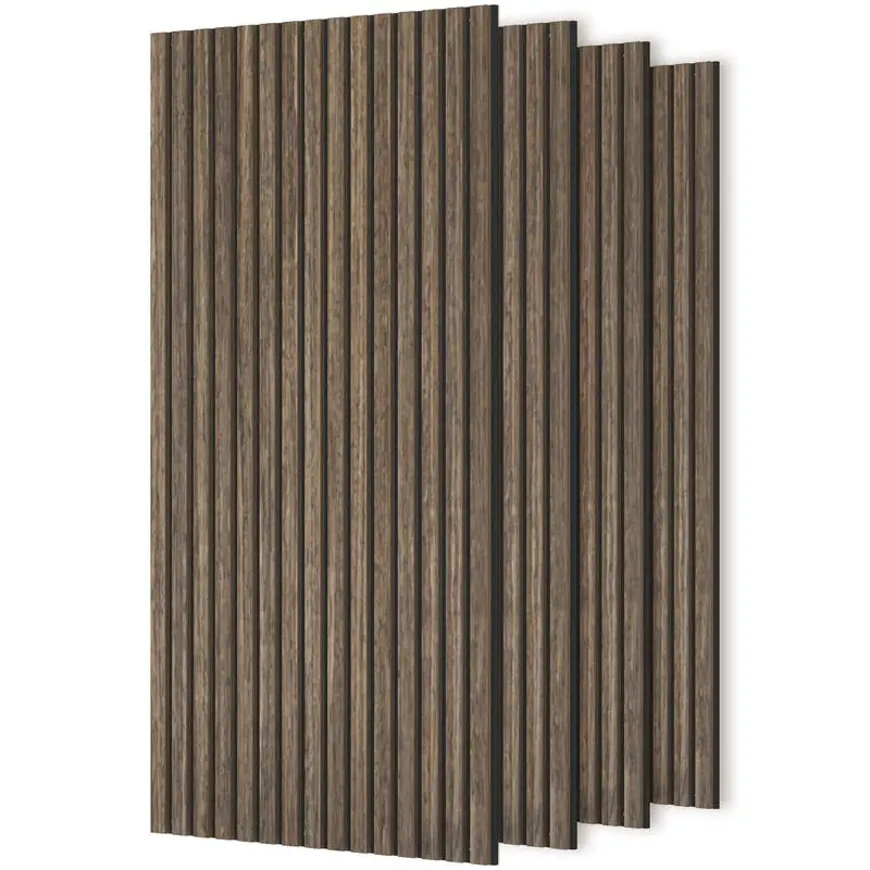 HOMCOM 47" x 24" Wood Panels for Wall, 4 Pack Acoustic Panels, Sound Absorbing Slat Wall for Wall Decor, Home, Walnut
HOMCOM 47" x 24" Wood Panels for Wall, 4 Pack Acoustic Panels, Sound Absorbing Slat Wall for Wall Decor, Home, Walnut