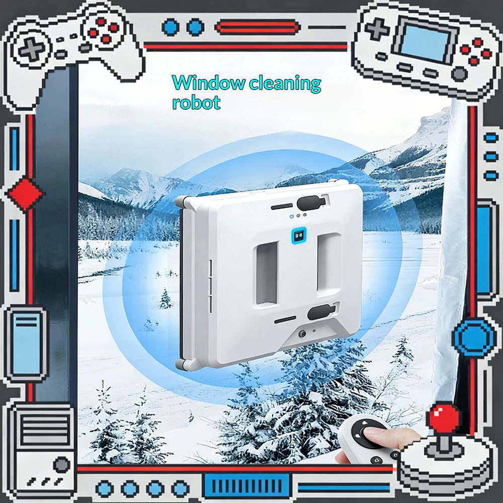 T48 Robotic Window Cleaner 300μL Pump Pressurized Water Spraying Window-Washing Robots The cleaning coverage rate is 99.5%
T48 Robotic Window Cleaner 300μL Pump Pressurized Water Spraying Window-Washing Robots The cleaning coverage rate is 99.5%