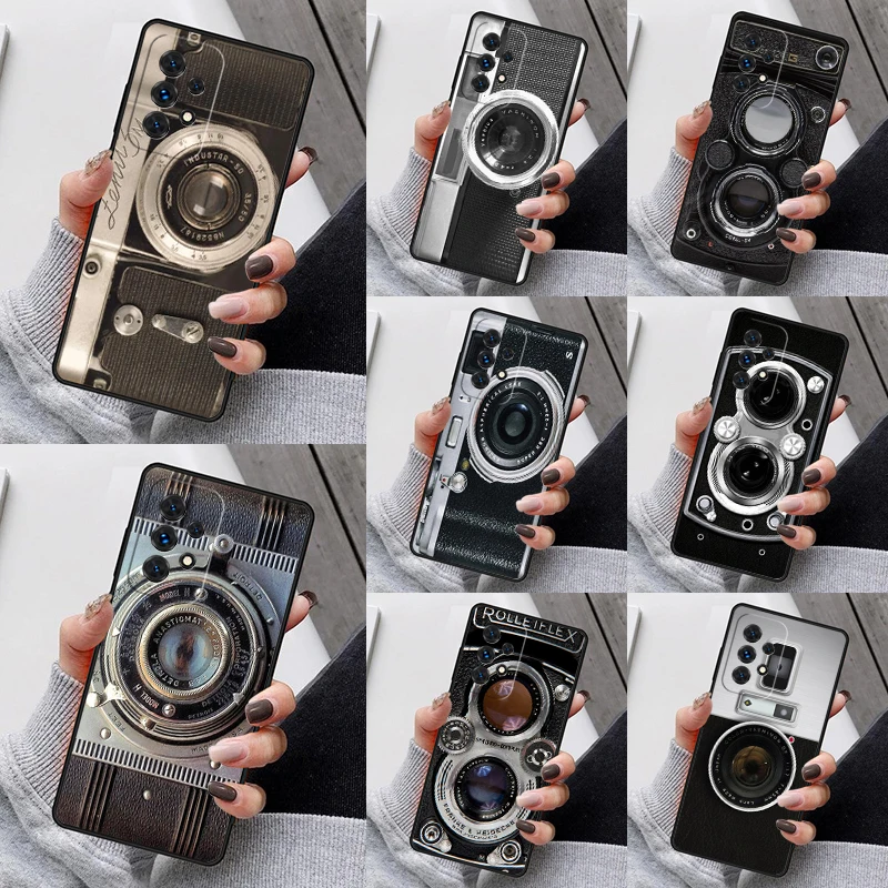 Retro Camera Phone Case For Samsung Galaxy S23 S21 S20 FE S24 S22 Ultra Note20 S10 S9 S8 Plus A40 A52 A12 A13 A53
Retro Camera Phone Case For Samsung Galaxy S23 S21 S20 FE S24 S22 Ultra Note20 S10 S9 S8 Plus A40 A52 A12 A13 A53