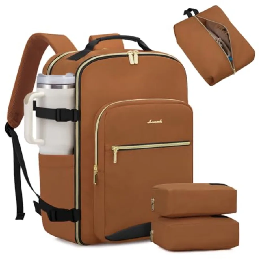 40L Large Travel Backpack for Women Men, 17 Inch Carry on Backpack for Traveling on Airplane, Personal Item Travel Bag Airline
40L Large Travel Backpack for Women Men, 17 Inch Carry on Backpack for Traveling on Airplane, Personal Item Travel Bag Airline