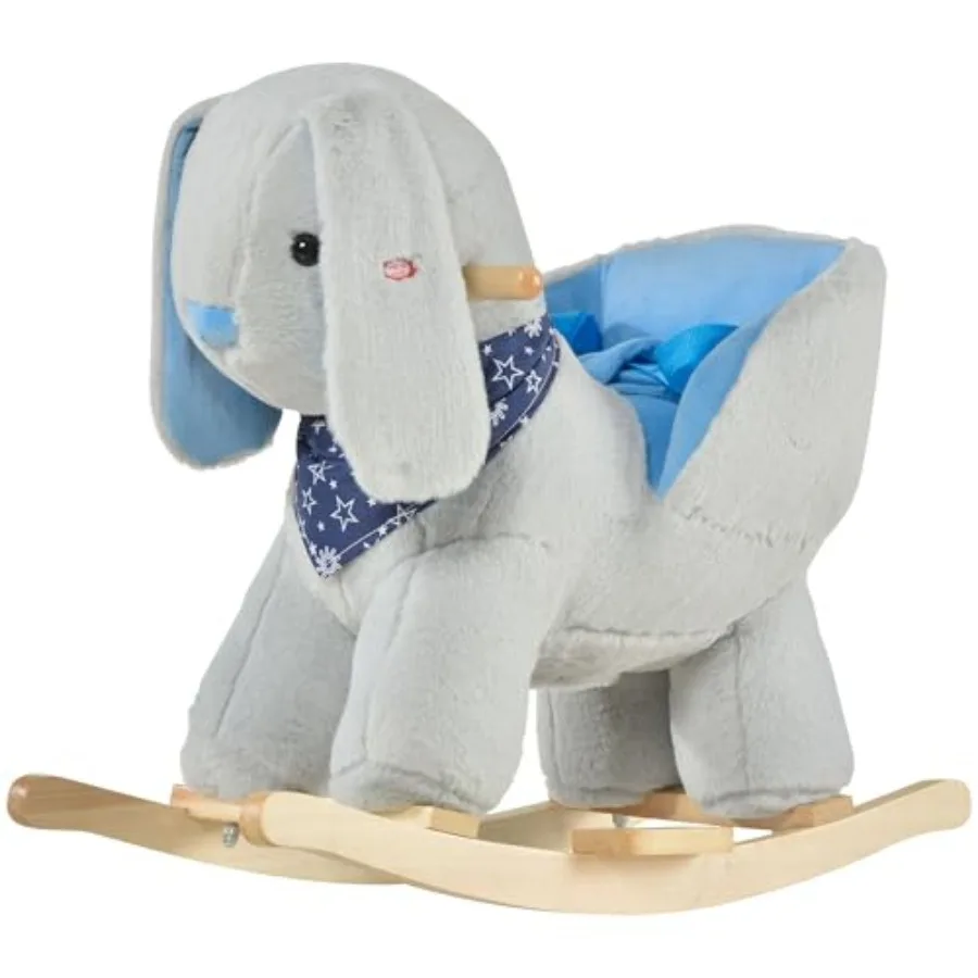 Ride-On Rocking Horse Toy Bunny Rocker with Fun Play Music and Soft Plush Fabric for -36 Months
Ride-On Rocking Horse Toy Bunny Rocker with Fun Play Music and Soft Plush Fabric for -36 Months