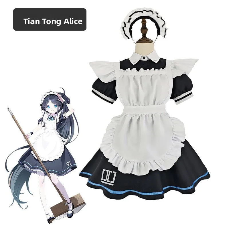 Blue Archive Alice Cosplay Maid Costume Halloween Role-playing Anime Clothing Women's Uniform Set Student School Uniform
Blue Archive Alice Cosplay Maid Costume Halloween Role-playing Anime Clothing Women's Uniform Set Student School Uniform