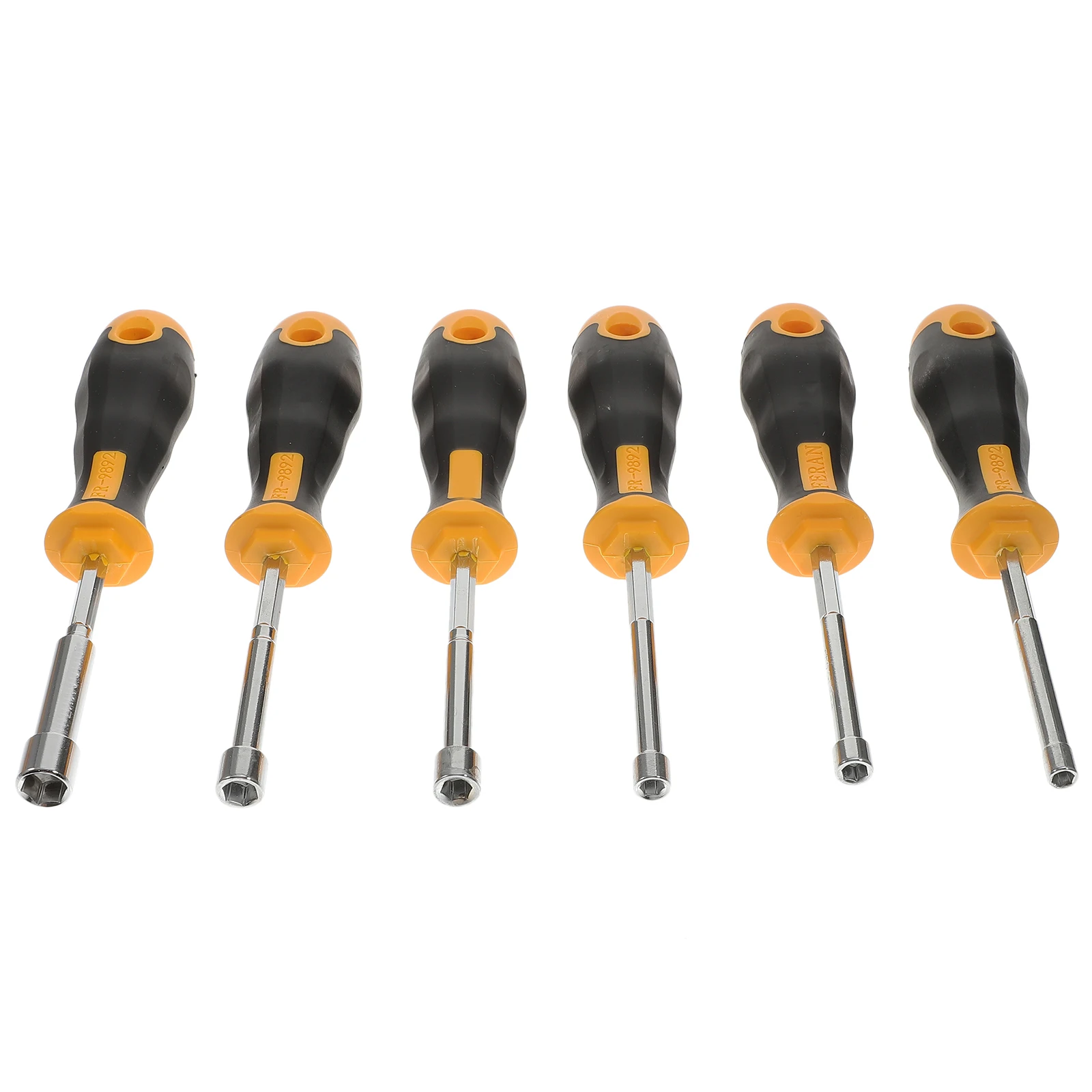 6pcs Nut Driver Screwdriver Set 5.0/5.5/6.0/7.0/8.0/10Mm Anti-Slip Handle Hanging Hole Professional Metal Hand Tool For
6pcs Nut Driver Screwdriver Set 5.0/5.5/6.0/7.0/8.0/10Mm Anti-Slip Handle Hanging Hole Professional Metal Hand Tool For