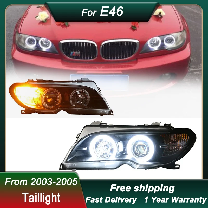 Car Headlights For BMW 3 Series E46 2003-2005 new style full LED Head Lamp DRL Head Lamp Front light Assembly
Car Headlights For BMW 3 Series E46 2003-2005 new style full LED Head Lamp DRL Head Lamp Front light Assembly