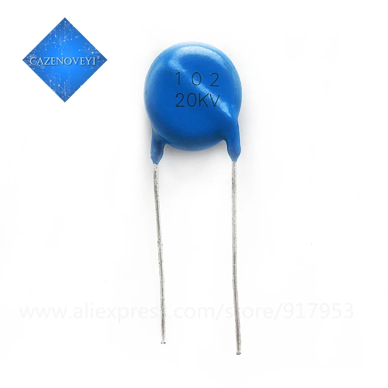 5pcs/lot High voltage ceramic chip ceramic capacitor 20KV102 1000PF 1nF 102K 20KV 14.7MM In Stock
5pcs/lot High voltage ceramic chip ceramic capacitor 20KV102 1000PF 1nF 102K 20KV 14.7MM In Stock