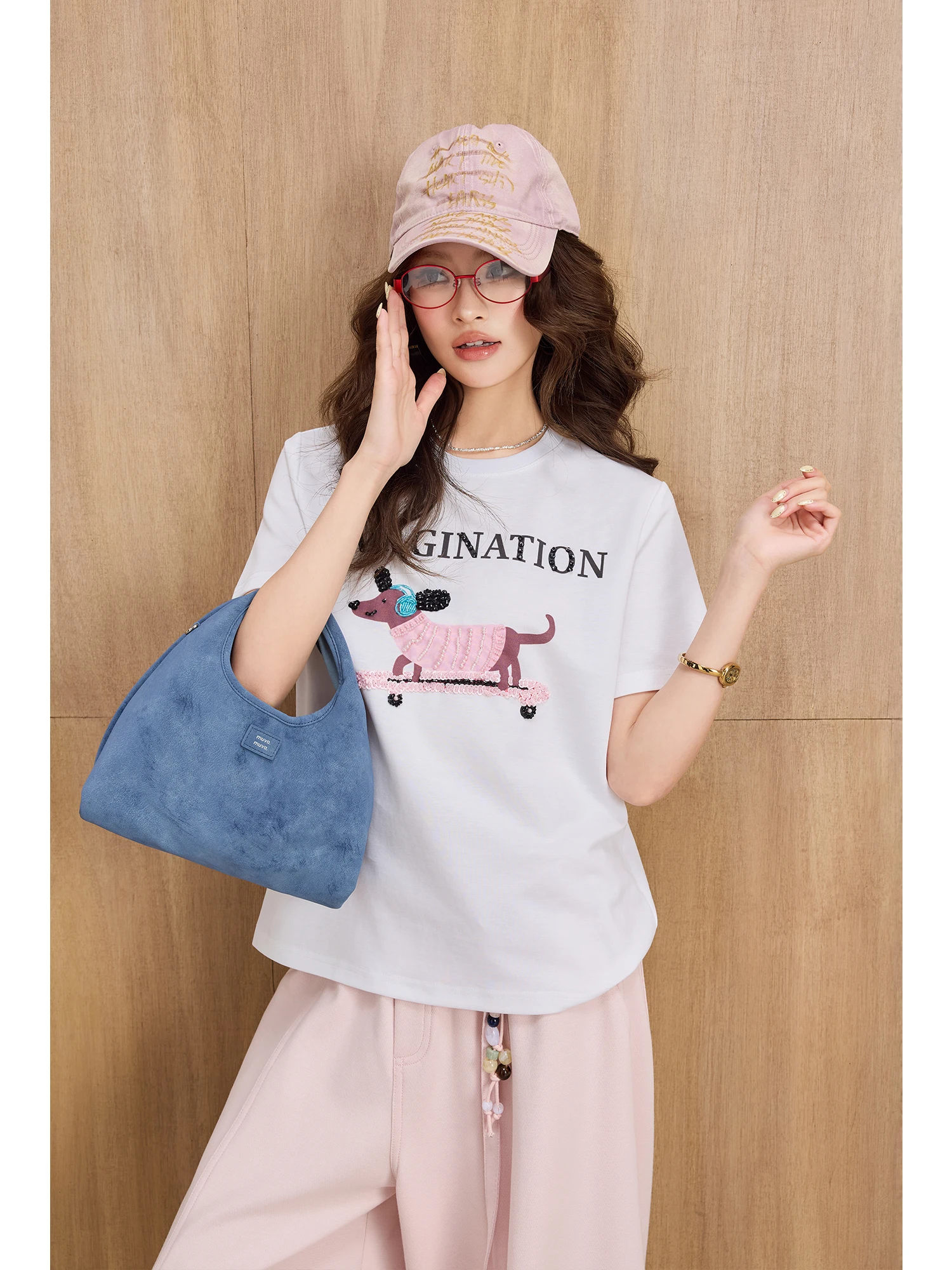 MIUCO Anti-Aging Children's Fun Letter Dog T-Shirt White Basic Loose Short Sleeve Summer Top Heavy Embroidery Casual Style
MIUCO Anti-Aging Children's Fun Letter Dog T-Shirt White Basic Loose Short Sleeve Summer Top Heavy Embroidery Casual Style