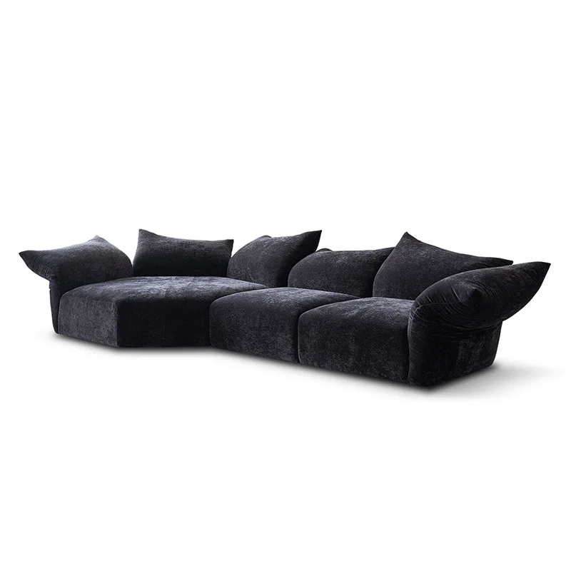 Petal sofa Italian minimalist different arc modern minimalist high-end living room fabric sofa combination
Petal sofa Italian minimalist different arc modern minimalist high-end living room fabric sofa combination