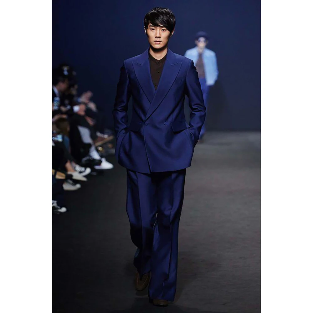 Loose Double Breasted High-quality Men Suit Two Pieces Fashion Hot Sell Male Set Daily Business Blazer Pants
Loose Double Breasted High-quality Men Suit Two Pieces Fashion Hot Sell Male Set Daily Business Blazer Pants