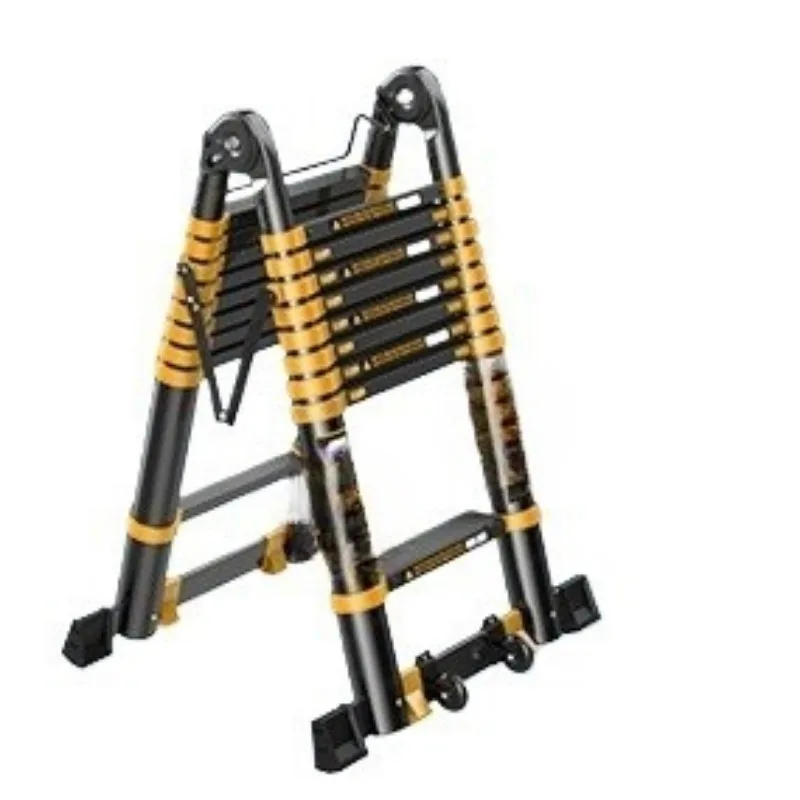 Aluminum Alloy Thickened Telescopic Ladder Portable Engineering Folding Home Elevating Straight Ladder Herringbone Staircase
Aluminum Alloy Thickened Telescopic Ladder Portable Engineering Folding Home Elevating Straight Ladder Herringbone Staircase