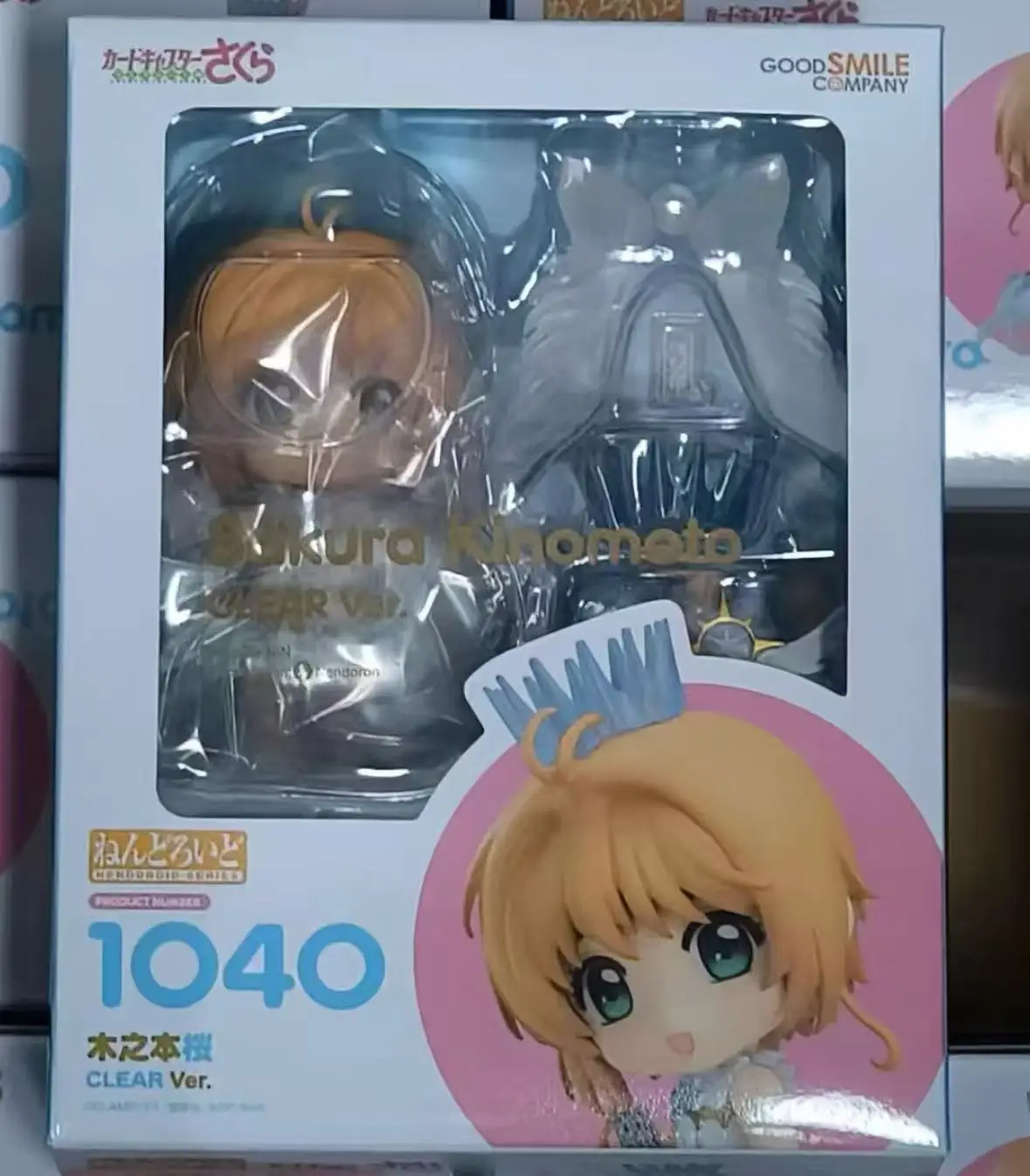 GSC Nendoroid 1040 Cardcaptor Sakura Kinomoto Sakura CLEAR Ver. Transparent Card Chapter Reprint Q Version Figure
GSC Nendoroid 1040 Cardcaptor Sakura Kinomoto Sakura CLEAR Ver. Transparent Card Chapter Reprint Q Version Figure
