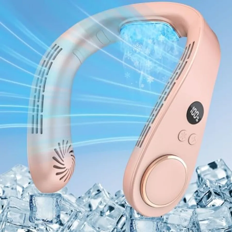 Neck Fan that Blows Cold Air with Cooling Plate, Rechargeable Battery Powered, Portable Silent Mini Neck Air Conditioner, Cordl
Neck Fan that Blows Cold Air with Cooling Plate, Rechargeable Battery Powered, Portable Silent Mini Neck Air Conditioner, Cordl