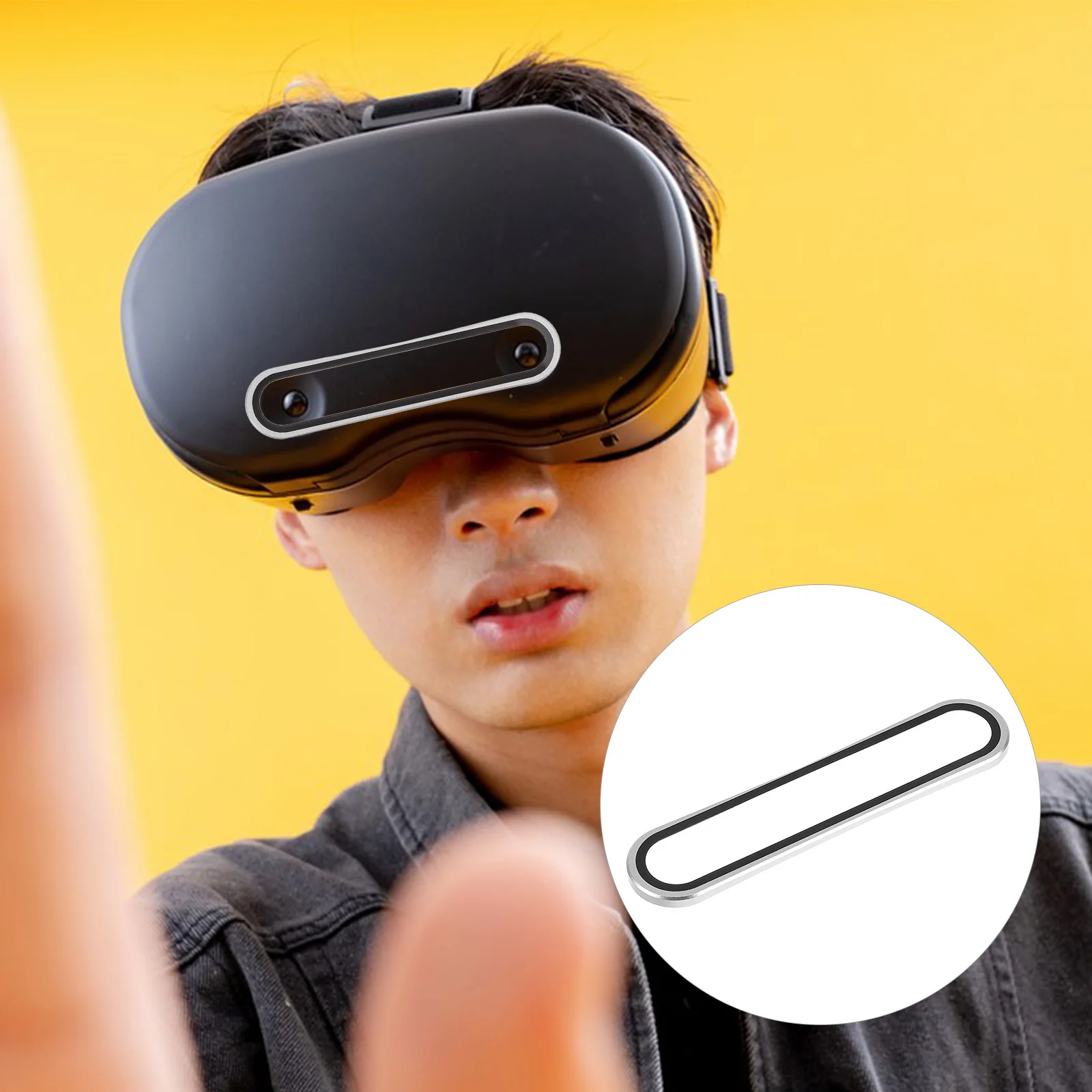 Clear Vr Lens Protector Film Anti-Scratch Fingerprint Resistant High Transparency Screen Guard for Vr Headset Compatible with