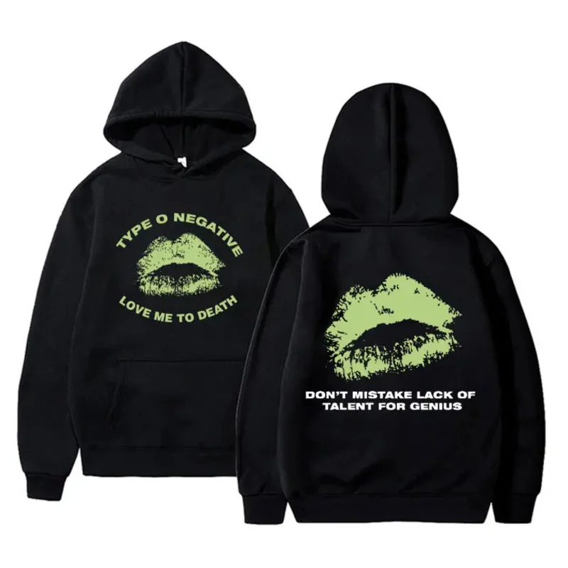 Rock Band Type O Negative 1996 Love Me To Death Hoodie Men Women Vintage Metal Gothic Oversized Sweatshirt Male Fashion Hoodies
Rock Band Type O Negative 1996 Love Me To Death Hoodie Men Women Vintage Metal Gothic Oversized Sweatshirt Male Fashion Hoodies