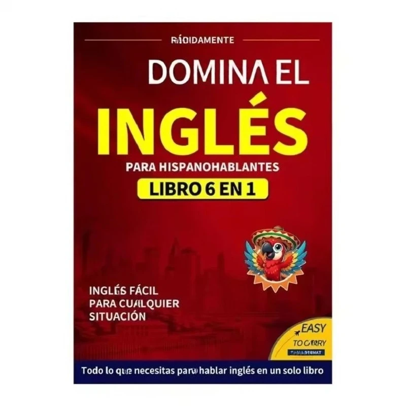 Beginner's English 6-in-1 Learning Book Spanish Edition Learning Practice and Reading Guide
Beginner's English 6-in-1 Learning Book Spanish Edition Learning Practice and Reading Guide