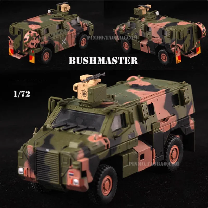 1/72 Scale Bushmaster Armored Vehicle Simulation Plastic Tank Model Static Display Collectible Gift Toy Souvenir Decoration
1/72 Scale Bushmaster Armored Vehicle Simulation Plastic Tank Model Static Display Collectible Gift Toy Souvenir Decoration