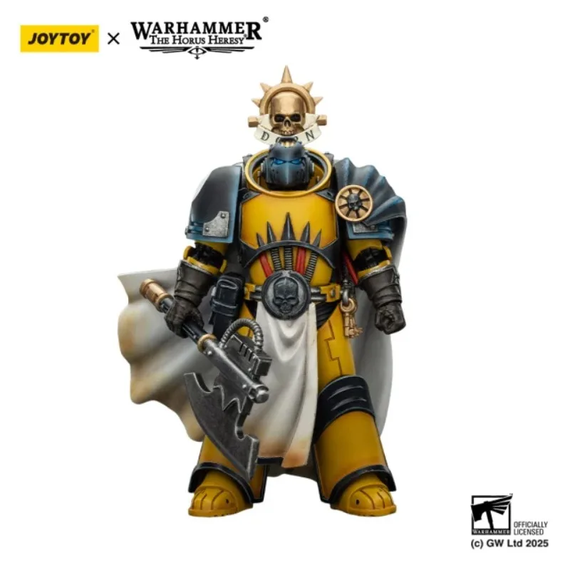 JOYTOY Warhammer 40K Imperial Fists Librarian Consul 1/18 Scale Action Figure with Force Axe and Bolt Pistol
JOYTOY Warhammer 40K Imperial Fists Librarian Consul 1/18 Scale Action Figure with Force Axe and Bolt Pistol