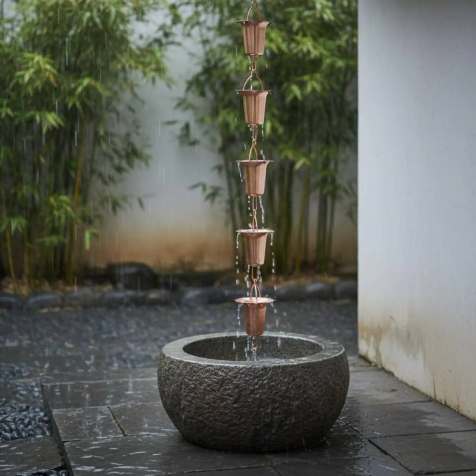 Rain Chain Chinese Design Gutter Rain Chain Decorative Downspout Functional Art Roof Drainage System Weather Resistant
Rain Chain Chinese Design Gutter Rain Chain Decorative Downspout Functional Art Roof Drainage System Weather Resistant