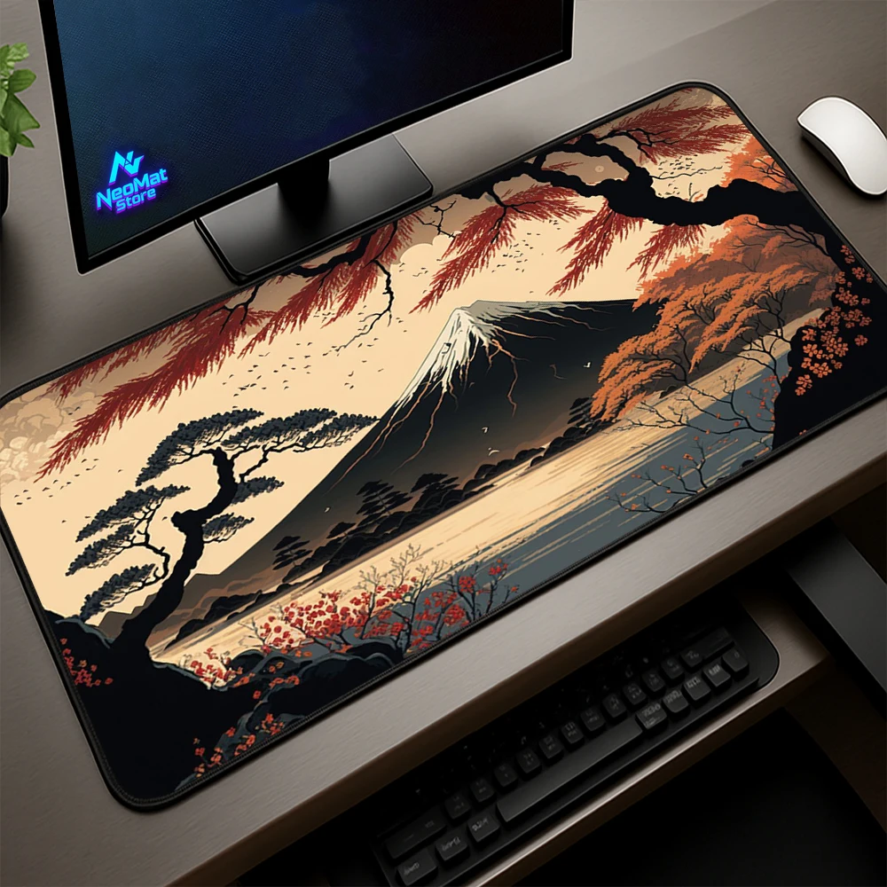 Japanese Desk Mat Mount Fuji Gaming Mouse Pad Cherry Bloseesm Gamer Rug 70x30 800x300 Xxl High Quality Mat Sakura Rubber Carpet
Japanese Desk Mat Mount Fuji Gaming Mouse Pad Cherry Bloseesm Gamer Rug 70x30 800x300 Xxl High Quality Mat Sakura Rubber Carpet