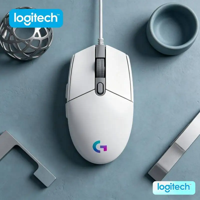 Logitech G102 Gaming Mouse, 20M Click Durability, Lightweight Build, 6 Programmable Buttons for Esports
Logitech G102 Gaming Mouse, 20M Click Durability, Lightweight Build, 6 Programmable Buttons for Esports