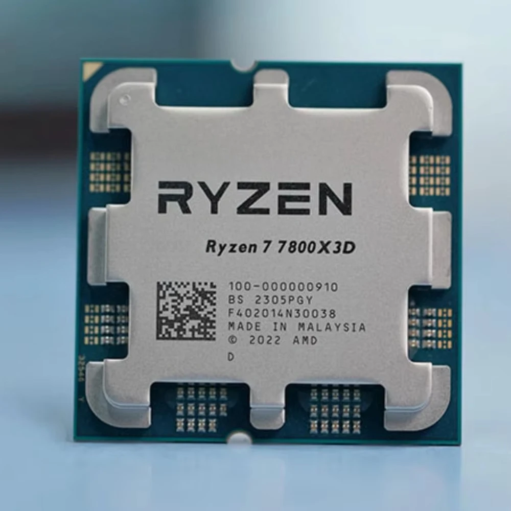 Новый процессор для настольных ПК Ryzen 7 7800X3D 5 нм с 3D V-Cache: высокая производительность для игр и создания контента, 8-ядерный
Новый процессор для настольных ПК Ryzen 7 7800X3D 5 нм с 3D V-Cache: высокая производительность для игр и создания контента, 8-ядерный