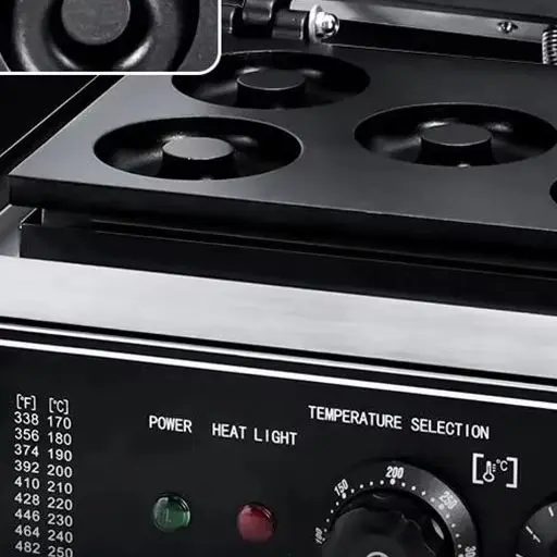 Electric Sweet Donut Maker Stainless Steel Non Stick Commercial Donut Waffle Cookies Gaufriers Kitchen Appliance
Electric Sweet Donut Maker Stainless Steel Non Stick Commercial Donut Waffle Cookies Gaufriers Kitchen Appliance