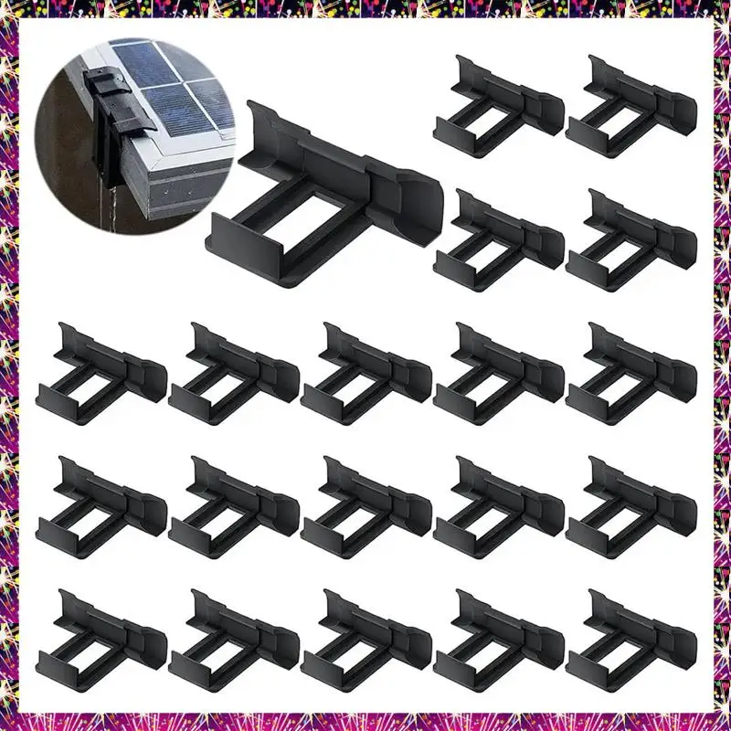 FSLH 50PCS Solar Panel Water Drainage Clips Photovoltaic Panel Water Drained Clip Auto Remove Stagnant Water Dust
FSLH 50PCS Solar Panel Water Drainage Clips Photovoltaic Panel Water Drained Clip Auto Remove Stagnant Water Dust