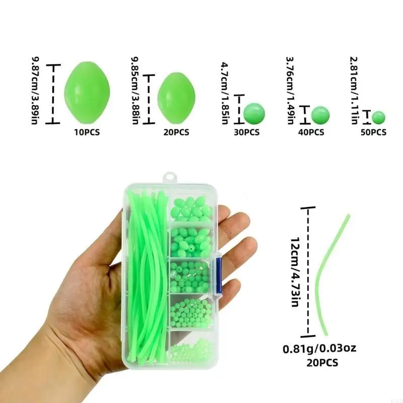 K1KD Multisize Night Fishing Tube Silicones Antwinding Luminescent Tube Fishing Tool for Different Fishing Environment
K1KD Multisize Night Fishing Tube Silicones Antwinding Luminescent Tube Fishing Tool for Different Fishing Environment