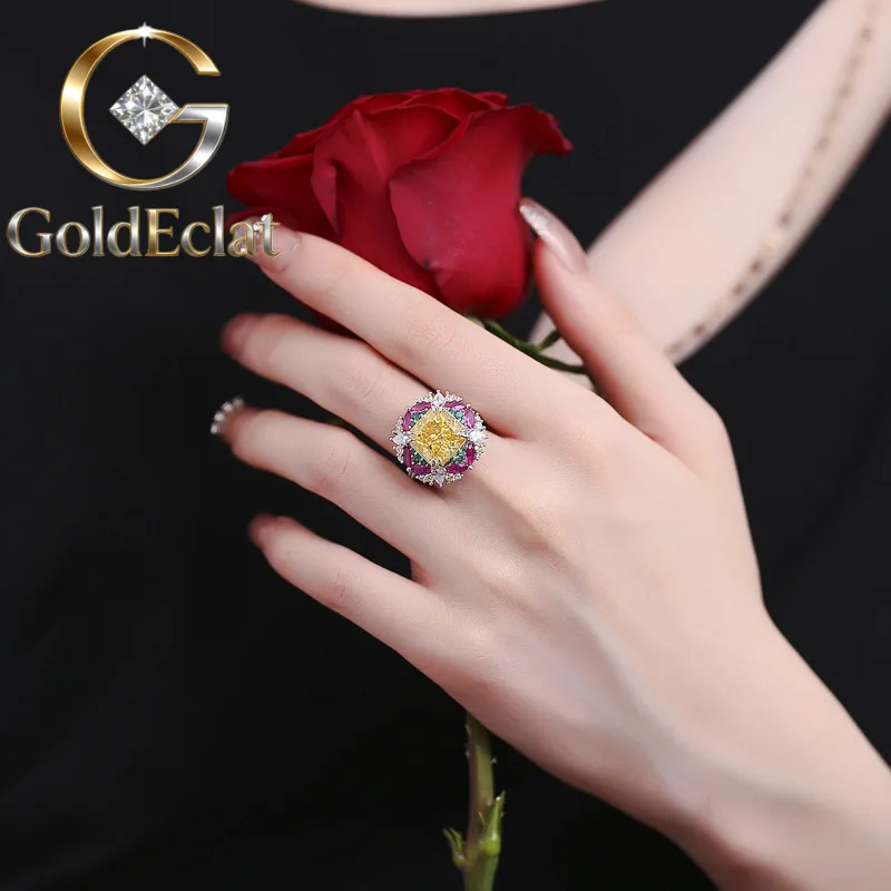 GoldEclat Luxury Solid Platinum PT950 Candy Series Ice Flower Cut Open Ring Women's Diamond Ring
GoldEclat Luxury Solid Platinum PT950 Candy Series Ice Flower Cut Open Ring Women's Diamond Ring