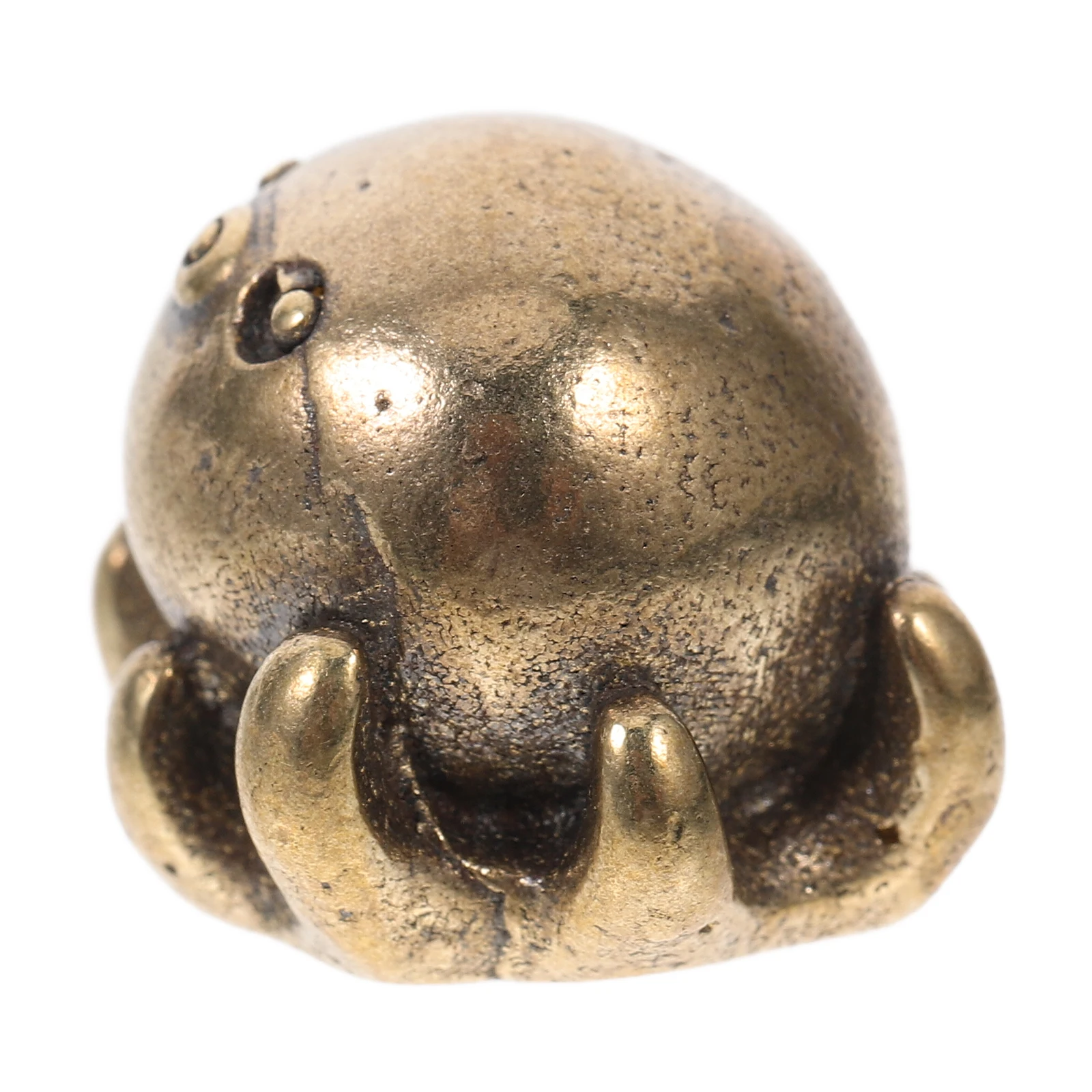 Brass Octopus Figurine Round Head Mini Decorative Statue for Office Desk Aquarium Tea Pet Feng Shui Animal
Brass Octopus Figurine Round Head Mini Decorative Statue for Office Desk Aquarium Tea Pet Feng Shui Animal