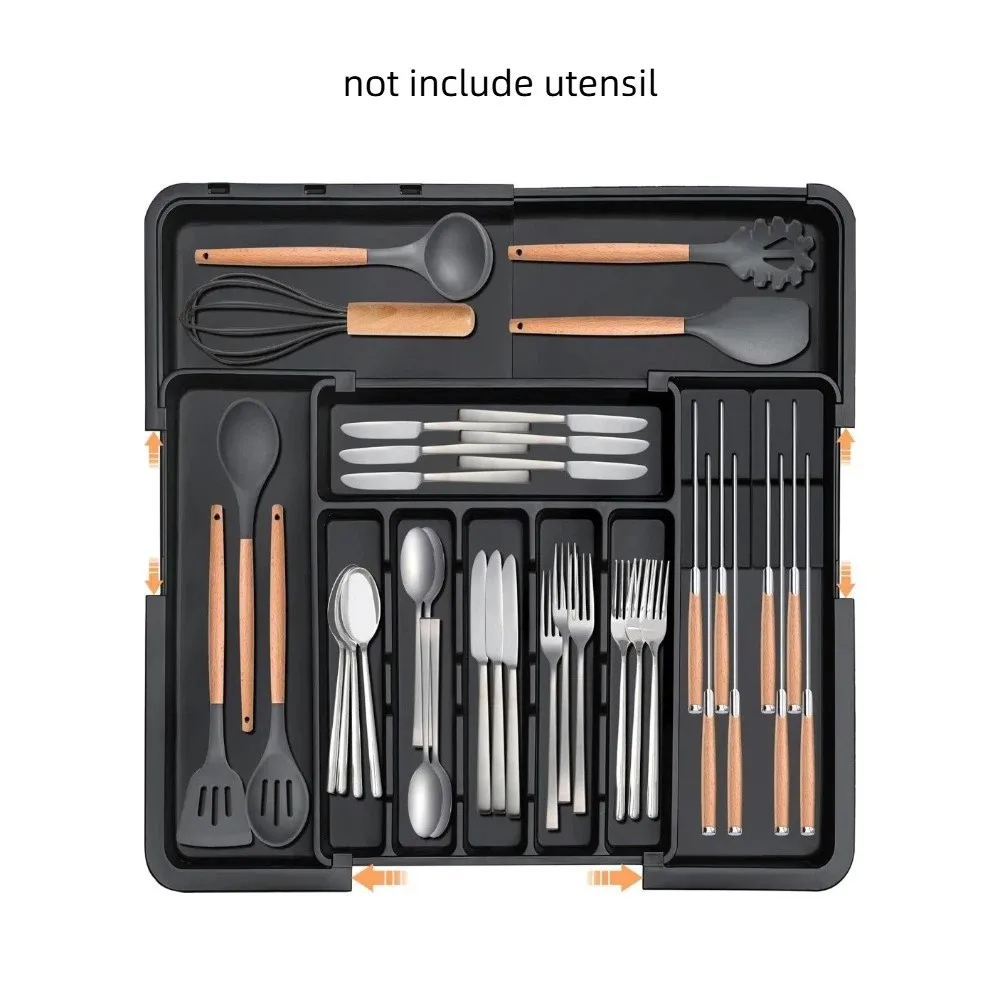 Scalable Retractable Drawer Storage Box Movable Partition Stationery Storage Kitchen Drawer Organizer Holder Large Capacity
Scalable Retractable Drawer Storage Box Movable Partition Stationery Storage Kitchen Drawer Organizer Holder Large Capacity