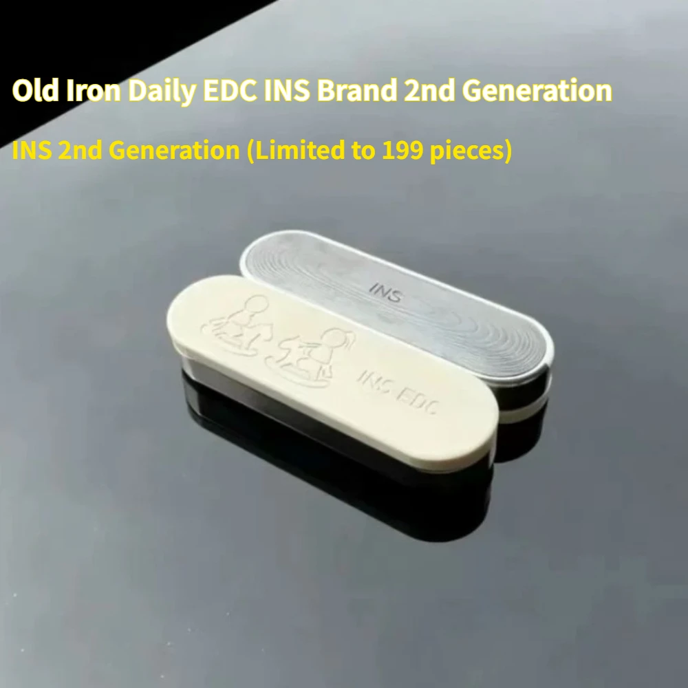 Old Iron Daily EDC INS 2nd Generation Dual-Piece Material Track Straight Push Dense Feel Fingertip Push Card Decompression Toy
Old Iron Daily EDC INS 2nd Generation Dual-Piece Material Track Straight Push Dense Feel Fingertip Push Card Decompression Toy