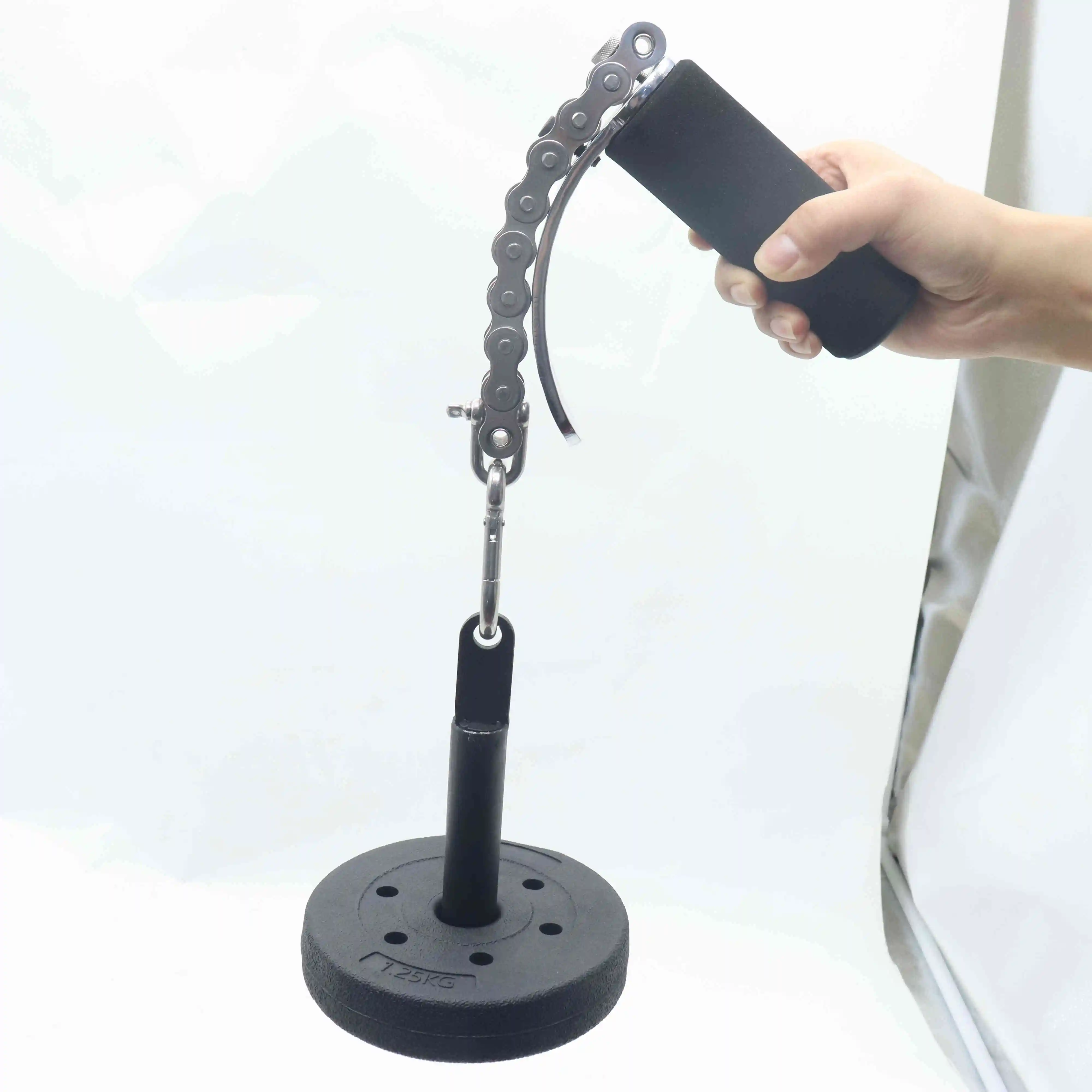 Chain Wrist Roller Exerciser Forearm Strengthener for Wrist Hardness Training
Chain Wrist Roller Exerciser Forearm Strengthener for Wrist Hardness Training