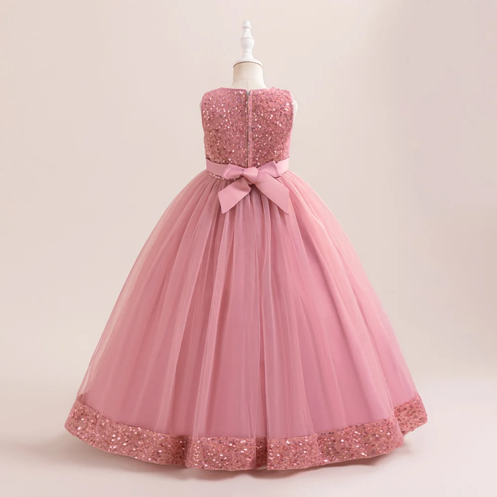 Elegant Girls Formal Birthday Party Dresses Kids Sequin Evening Tutu Gown Teens Sleeveless Tulle Clothes Daily Holiday Costumes
Elegant Girls Formal Birthday Party Dresses Kids Sequin Evening Tutu Gown Teens Sleeveless Tulle Clothes Daily Holiday Costumes