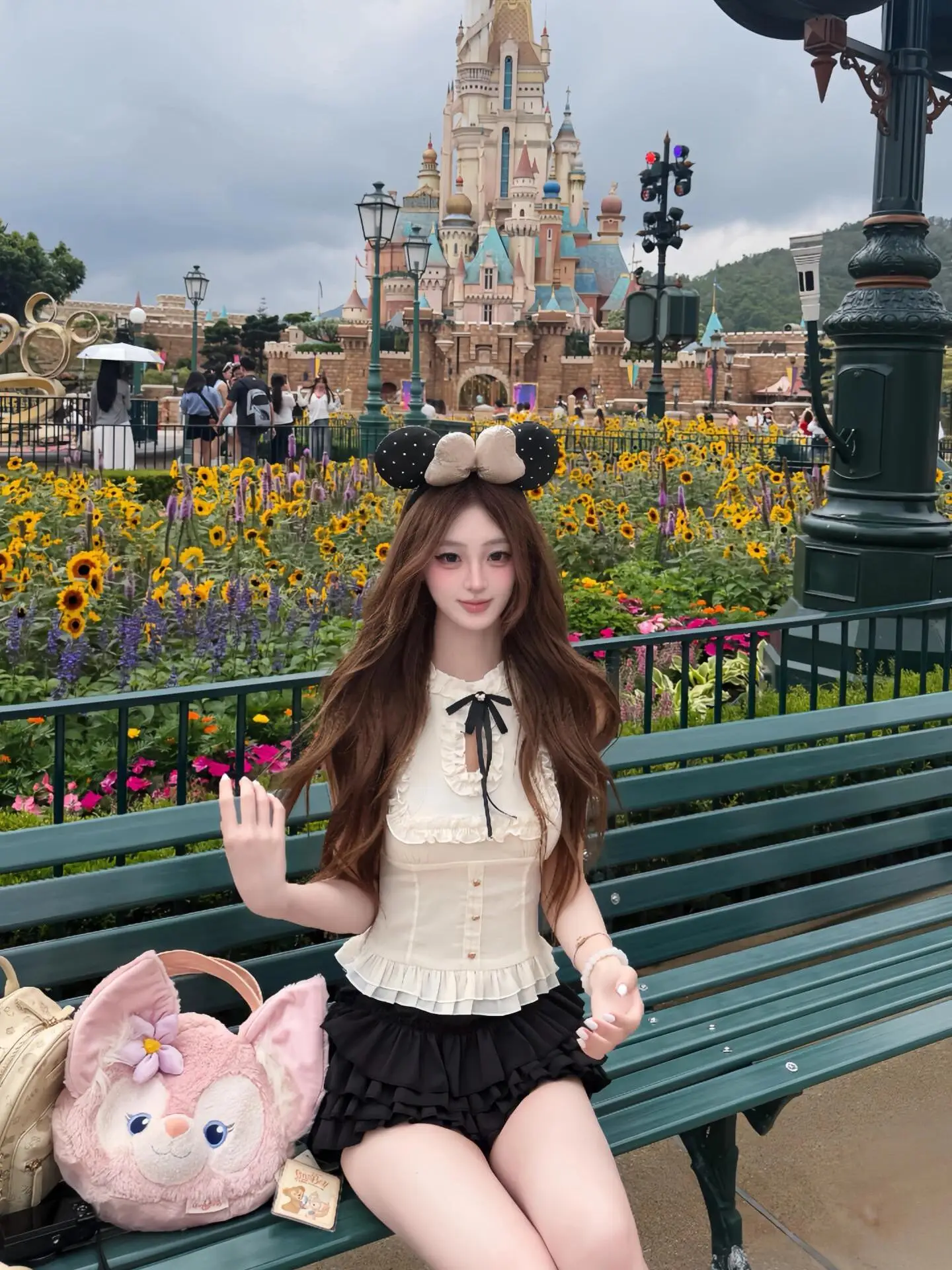 Inspired Miu Sweet Neck Hanging Knot Ear Look Top Bottom Set Summer Season Sleeveless Short Skirt Two Piece Set
Inspired Miu Sweet Neck Hanging Knot Ear Look Top Bottom Set Summer Season Sleeveless Short Skirt Two Piece Set