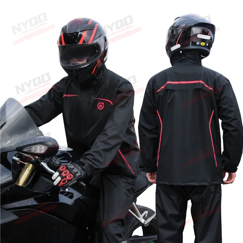 Motorcycle Men's and Women's Split Raincoat Set Wear-resistant Protective and Rain Resistant Outdoor Riding Suit
Motorcycle Men's and Women's Split Raincoat Set Wear-resistant Protective and Rain Resistant Outdoor Riding Suit