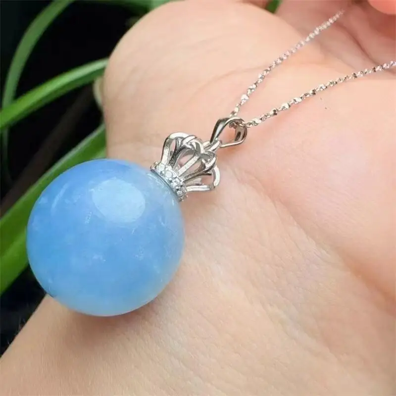 S925 натуральный аквамарин, сфера, кулон из бисера, кристалл, резьба, полировка, очаровательные ювелирные изделия для взрослых, подарок на день рождения, праздничный подарок, 1 шт.
S925 натуральный аквамарин, сфера, кулон из бисера, кристалл, резьба, полировка, очаровательные ювелирные изделия для взрослых, подарок на день рождения, праздничный подарок, 1 шт.